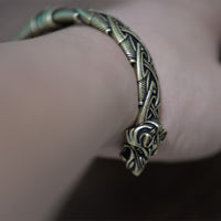 Wolves of Odin Geri and Freki Armring