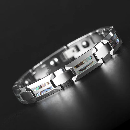 Bifrost the Bridge to Valhalla Tungsten Carbide Magnetic Bracelet