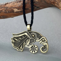Ragnar Raven Necklace