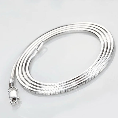 Dragon Scales 925 Sterling Silver Necklace Chain
