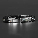 Bifrost the Bridge to Valhalla Tungsten Carbide Magnetic Bracelet