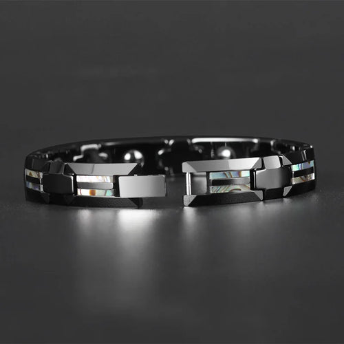 Bifrost the Bridge to Valhalla Tungsten Carbide Magnetic Bracelet