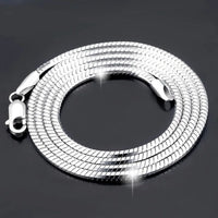 Dragon Scales 925 Sterling Silver Necklace Chain