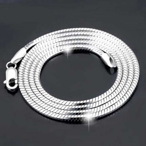 Dragon Scales 925 Sterling Silver Necklace Chain