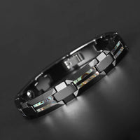 Bracelet Magnétique en Carbure de Tungstène Bifrost le Pont vers Valhalla
