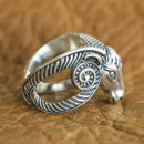 Thor Goats 925 Sterling Silver Ring