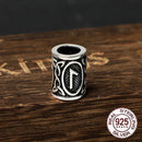 Sterling Silver Runes Beard Rings