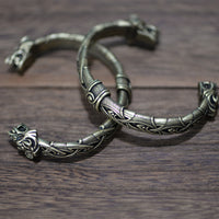 Wolves of Odin Geri and Freki Armring