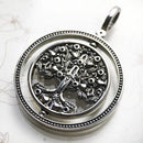 Yggdrasil, The Tree of Life Spinner Pendant in 925 Sliver