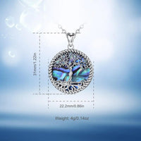 Yggdrasil on Spring, The Tree of Life Necklace 925 Silver