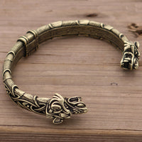 Wolves of Odin Geri and Freki Armring
