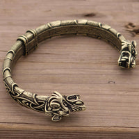 Wolves of Odin Geri and Freki Armring