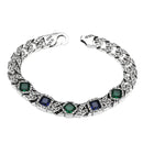 Frigg Goddess of Family 925 Sterling Silver Bracelet