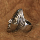 Peaceful Hel's Visage Cupronickel Ring