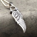 Valkyrie Wings 925 Sterling Silver Necklace Pendant