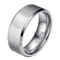 Norse Winter Titanium Ring