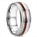 Frigg's Prize Deer's Antler Tungsten Ring