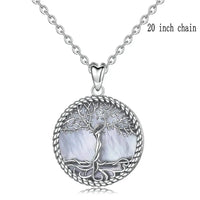 Yggdrasil on Spring, The Tree of Life Necklace 925 Silver