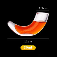 Viking 30ml Shot Glass Drinking Horn
