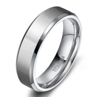 Norse Winter Titanium Ring