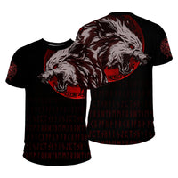 Wolves and Ravens 3D Printed T-Shirt