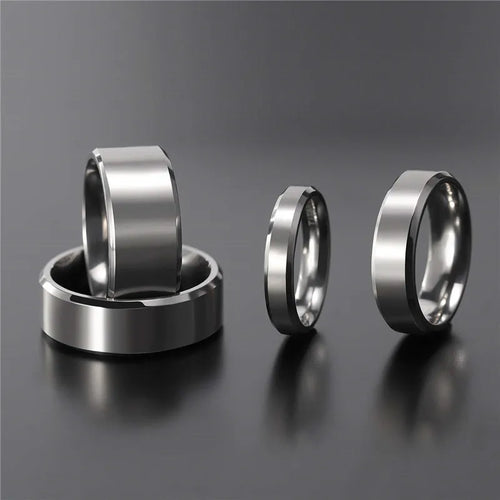 Norse Winter Titanium Ring