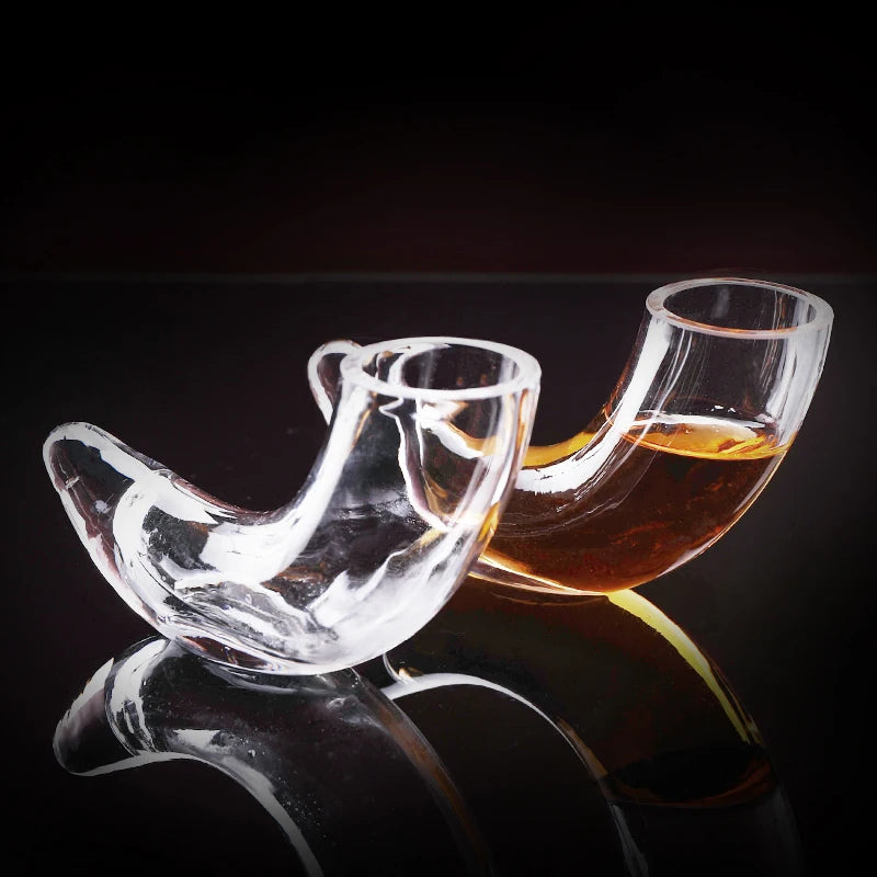 Viking 30ml Shot Glass Drinking Horn