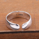 Draupnir 925 Sterling Silver Adjustable Ring