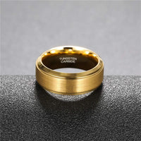 Frigg's Gold Plated Tungsten Carbide Wedding Band