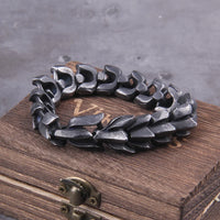 Jormungandr, the Midgard Serpent - Stainless Steel Bracelet