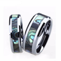 Elivagar River in Ginnungagap Tungsten Carbide Ring