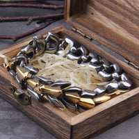 Jormungandr, the Midgard Serpent - Stainless Steel Bracelet