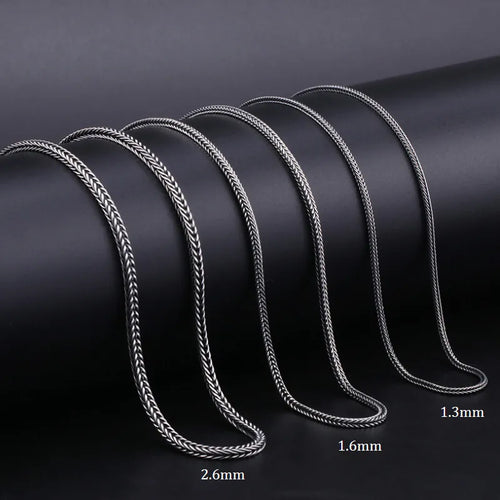 Gleipnir 925 Silver Foxtail chain