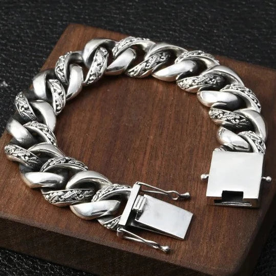 Chains of Wyrd 925 Sterling Silver Bracelet