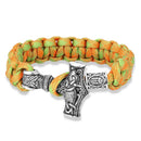 Mjolnir Hammer Paracord Amulet