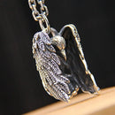 Hugin Raven of Odin 925 Sterling Silver Pendant