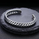 Jormungandr Dragon Scales 925 Sterling Silver Bracelet