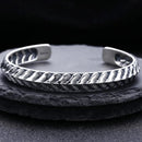 Jormungandr Dragon Scales 925 Sterling Silver Bracelet