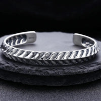 Jormungandr Dragon Scales 925 Sterling Silver Bracelet
