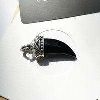 Jormungandr Fang 925 Sterling Silver Pendant
