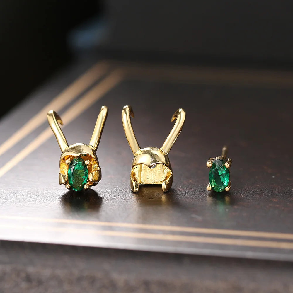 Loki Helmet Earrings