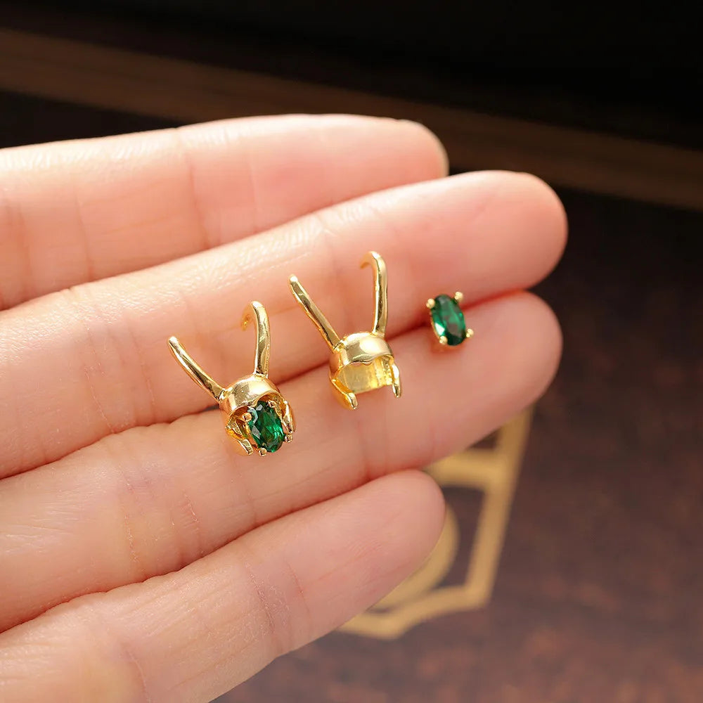 Loki Helmet Earrings