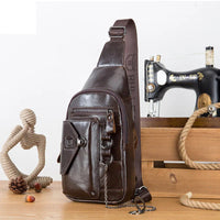 Loot Cow Leather Men's Shoulder Bag