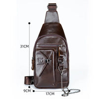 Loot Cow Leather Men's Shoulder Bag