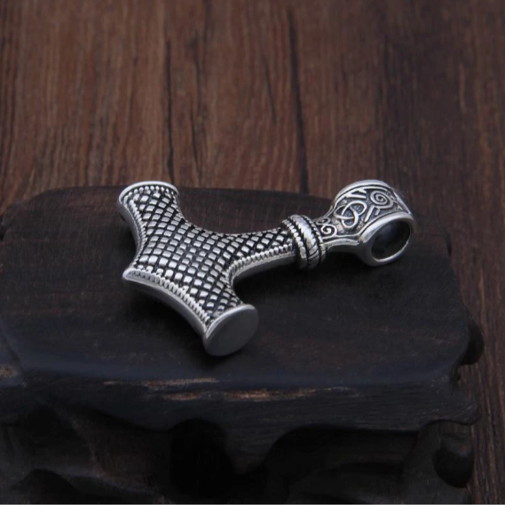 Mjolnir Necklace in 925 Sterling Silver