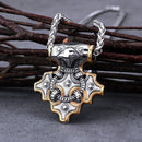 Mjolnir Hammer of Thor Hiddensee Treasure Replica Steel Necklace