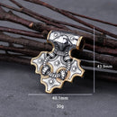 Mjolnir Hammer of Thor Hiddensee Treasure Replica Steel Necklace