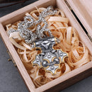 Mjolnir Hammer of Thor Hiddensee Treasure Replica Steel Necklace