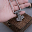 Mjolnir Steel Necklace Historical Replica from Scania