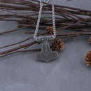 Mjolnir Steel Necklace Historical Replica from Scania